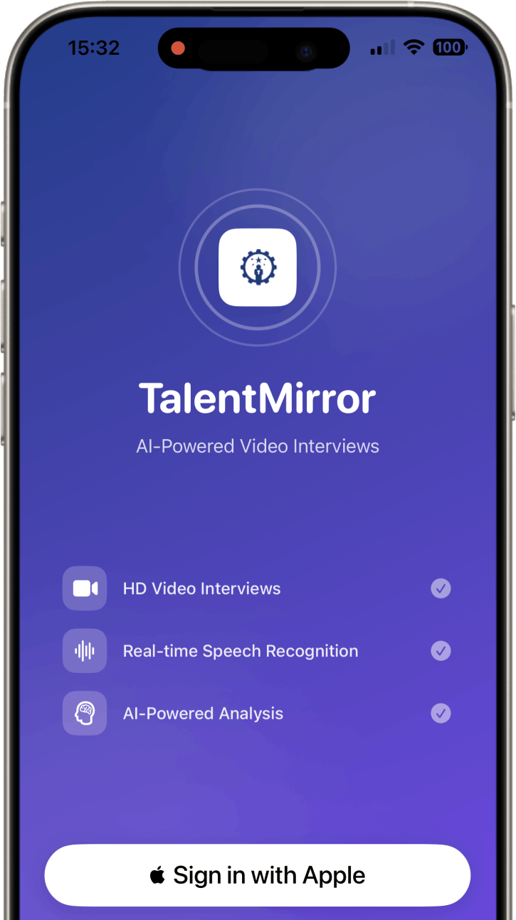 Talent Mirror Mobile App